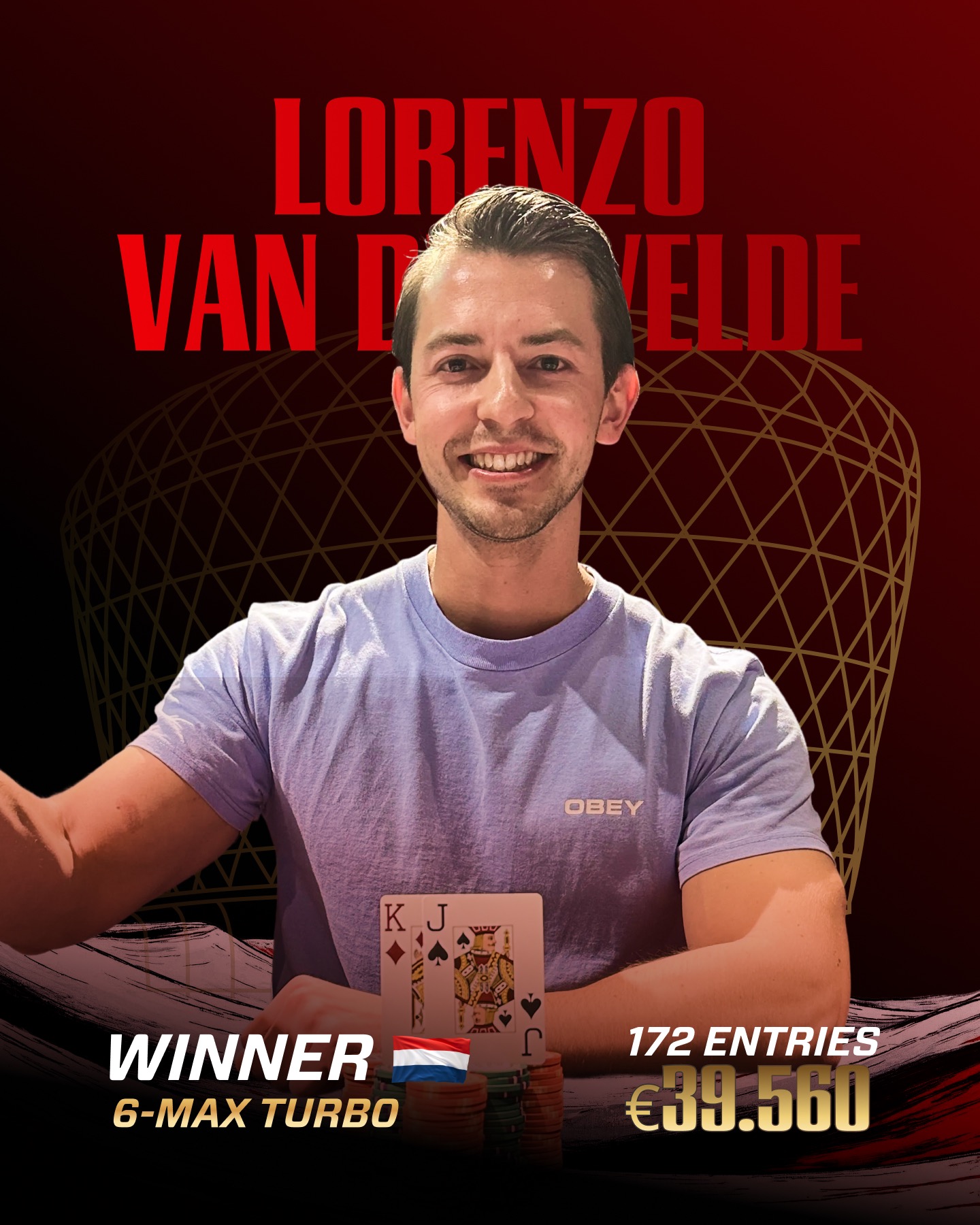 Lorenzo van der Velden | WSOPC Middelkerke 2025